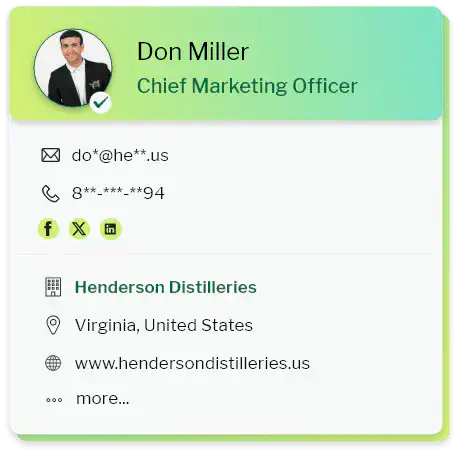 C level executives email data