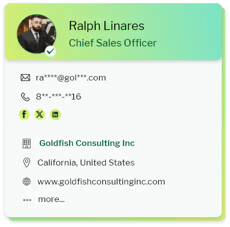 C level executives mailing list