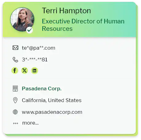 Industry professionals Email