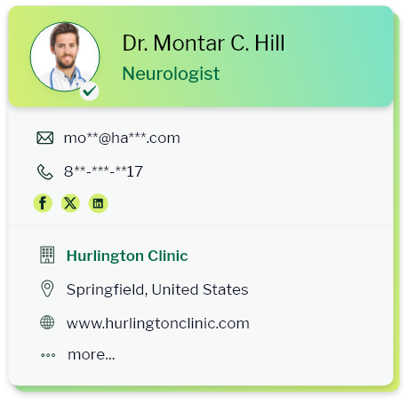 Doctors Email Addresses