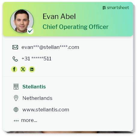 Smartsheet Sample 2