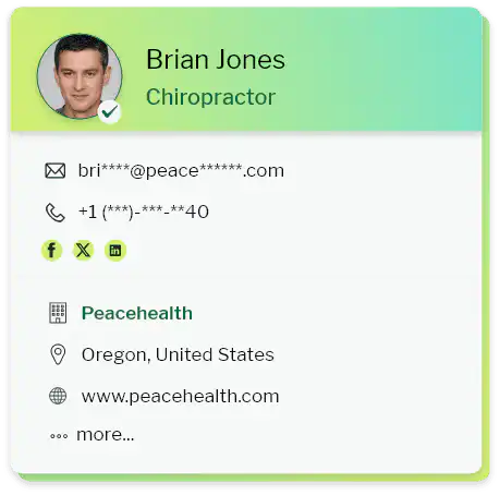 Chiropractors database