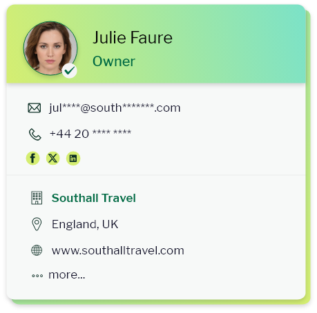 Transportation mailing list sample 1