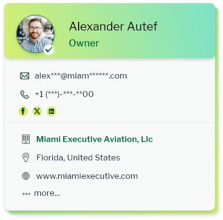 aerospace industry email list sample 3