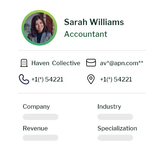 Accountants Email List - Group